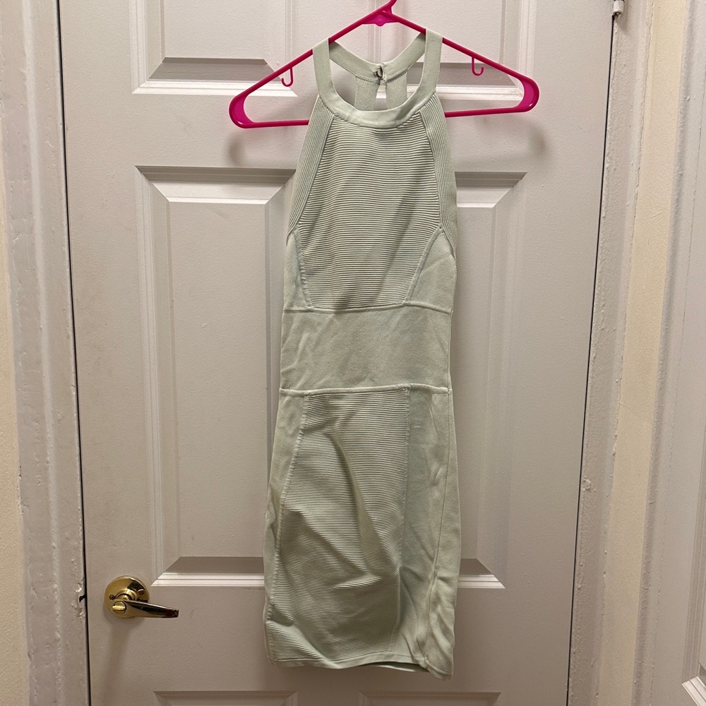 Parker Mint Green Mini Dress